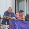 Paul Kenny on the Balcony