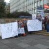 Outside County Hall