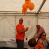 Davy and Kaveh preparing balloons