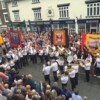 Outside Town Hall