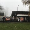 Just off the coach