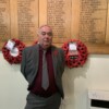 Les Timbey laid a wreath on behalf of the branch