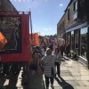Carrying the GMB banners