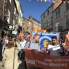 Marching through Durham City