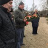 Friend and Colleagues pay their respects