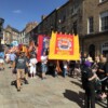 GMB banners on the march