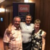 Regional Secretary Billy Coates, Colin Burr and GMB President Barbara Plant