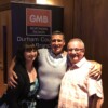 Branch Secretary Joy Thompson, Colin Burr and Regional Secretary Billy Coates