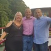 Karen and Kaveh Damestani with Tim Roache