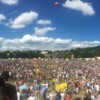 Amazing crowds at the Racecourse