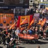 GMB banners from the balcony